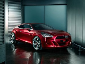 Citroen GQ Concept Car Poster Print on 10 mil Archival Satin Paper 16" x 12"
