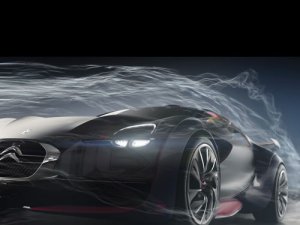 Citroen Survolt Concept Car Poster Print on 10 mil Archival Satin Paper 16" x 12"
