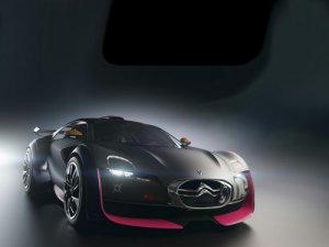 Citroen Survolt Concept Car Poster Print on 10 mil Archival Satin Paper 16" x 12"