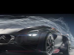Citroen Survolt Concept Car Poster Print on 10 mil Archival Satin Paper 20' x 15"