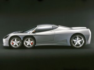 Covini C6W Car Poster Print on 10 mil Archival Satin Paper 16" x 12"