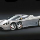 Covini C6W Car Poster Print on 10 mil Archival Satin Paper 16" x 12"