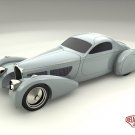 Delahaye Bella Figura Coupe Car Poster Print on 10 mil Archival Satin Paper 16" x 12"