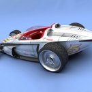 Delithium Concept Car Poster Print on 10 mil Archival Satin Paper 20" x 15"