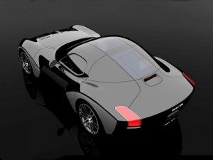 Devon GTX Concept Car Poster Print on 10 mil Archival Satin Paper 16" x 12"