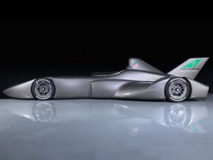 DeltaWing Indy Car Concept Poster Print on 10 mil Archival Satin Paper 16" x 12"