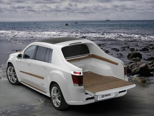 Edag LUV Concept Car Poster Print on 10 mil Archival Satin Paper 16" x 12"