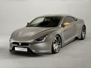 Exagon Furtive-eGT Car Poster Print on 10 mil Archival Satin Paper 20" x 15"