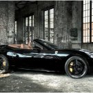 Edo Ferrari California Car Poster Print on 10 mil Archival Satin Paper 16" x 12"