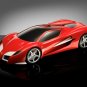 Ferrari Ascari Torino Car Poster Print on 10 mil Archival Satin Paper 16" x 12"