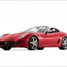 Ferrari 599 SA Aperta Car Poster Print on 10 mil Archival Satin Paper 20" x 15"