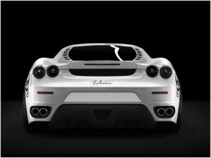 Ferrari F430 Calavera Concept Car Poster Print on 10 mil Archival Satin Paper 20" x 15"