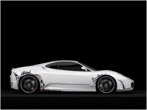Ferrari F430 Calavera Concept Car Poster Print on 10 mil Archival Satin Paper 20" x 15"