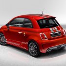 Fiat 695 Abarth Tributo Ferrari Car Poster Print on 10 mil Archival Satin Paper 16" x 12"