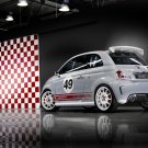 Fiat 500 Abarth Assetto Corse Car Poster Print on 10 mil Archival Satin Paper 16" x 12"