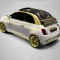 Fenice Milano Fiat 500 La Dolce Vita Car Poster Print on 10 mil Archival Satin Paper 20" x 15"