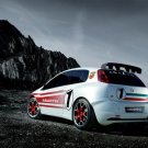 Fiat Abarth Grande Punto S2000 Car Poster Print on 10 mil Archival Satin Paper 16" x 12"