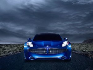 Fisker Karma S Car Poster Print on 10 mil Archival Satin Paper 16" x 12"
