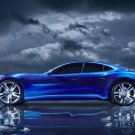 Fisker Karma S Car Poster Print on 10 mil Archival Satin Paper 16" x 12"