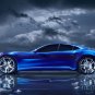 Fisker Karma S Car Poster Print on 10 mil Archival Satin Paper 16" x 12"