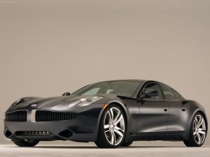 Fisker Karma Production Car Poster Print on 10 mil Archival Satin Paper 16" x 12"