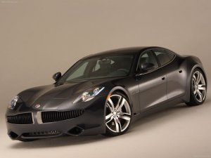 Fisker Karma Production Car Poster Print on 10 mil Archival Satin Paper 16" x 12"
