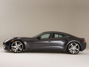 Fisker Karma Production Car Poster Print on 10 mil Archival Satin Paper 16" x 12"