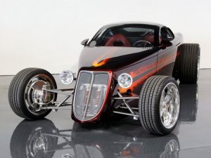 Foose Coupe Car Poster Print on 10 mil Archival Satin Paper 20' x 15"