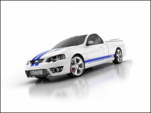 FPV Cobra Ute Car Poster Print on 10 mil Archival Satin Paper 16" x 12"