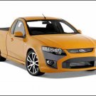 FPV Falcon F6 Ute Car Poster Print on 10 mil Archival Satin Paper 16" x 12"