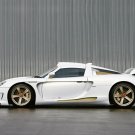Gemballa Mirage GT Gold Porsche Car Poster Print on 10 mil Archival Satin Paper 16" x 12"