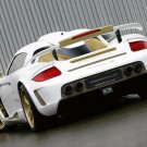 Gemballa Mirage GT Gold Porsche Car Poster Print on 10 mil Archival Satin Paper 16" x 12"