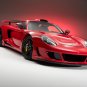 Gemballa Mirage GT Black Edition Car Poster Print on 10 mil Archival Satin Paper 20" x 15"