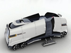 GMC PAD Concept Car Poster Print on 10 mil Archival Satin Paper 16" x 12"