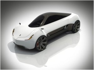 GT Crossover Concept Design Car Poster Print on 10 mil Archival Satin Paper 20' x 15"