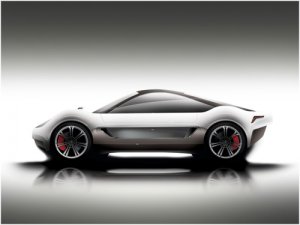 GT Crossover Concept Design Car Poster Print on 10 mil Archival Satin Paper 20" x 15"
