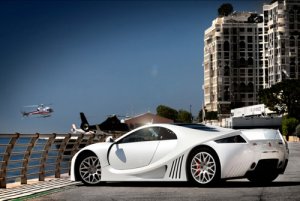 GTA Spano Car Poster Print on 10 mil Archival Satin Paper 20" x 15"