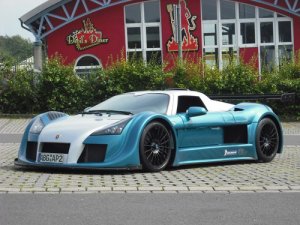 Gumpert Apollo Sport Nurburgring Lap Record Car Poster Print on 10 mil Archival Satin Paper 20"x15"