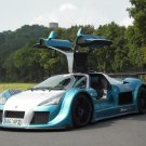 Gumpert Apollo Sport Nurburgring Lap Record Car Poster Print on 10 mil Archival Satin Paper 20"x15"