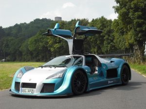 Gumpert Apollo Sport Nurburgring Lap Record Car Poster Print on 10 mil Archival Satin Paper 20"x15"