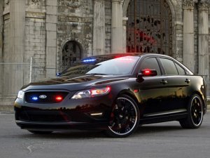 Ford Stealth Police Interceptor Concept Car Poster Print on 10 mil Archival Satin Paper 16" x 12"