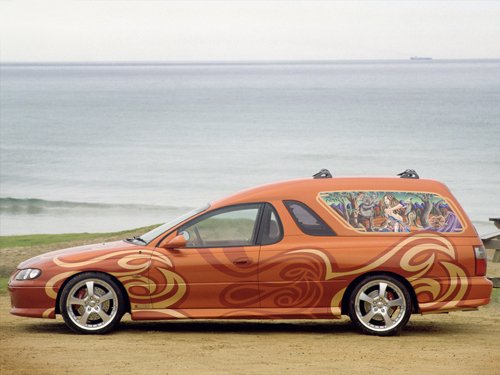 Holden Sandman Concept Car Poster Print on 10 mil Archival Satin Paper 16" x 12"