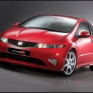 Honda Civic Type R Car Poster Print on 10 mil Archival Satin Paper 16" x 12"