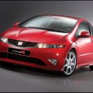 Honda Civic Type R Car Poster Print on 10 mil Archival Satin Paper 20" x 15"