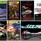 Honda Rolling Film Festival Car Poster Print on 10 mil Archival Satin Paper 16" x 12"