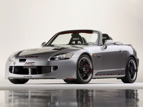 Honda AL Racing S2000 Car Poster Print on 10 mil Archival Satin Paper 16" x 12"