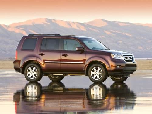 Honda Pilot Car Poster Print on 10 mil Archival Satin Paper 16" x 12"