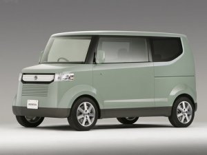 Honda Step Bus Car Poster Print on 10 mil Archival Satin Paper 16" x 12"