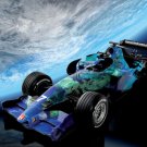 Honda F1 RA107 Racing Car Poster Print on 10 mil Archival Satin Paper 16" x 12"