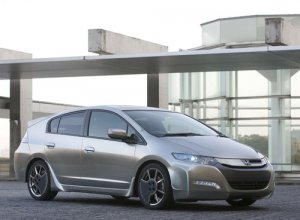 Honda Insight Sports Modulo Concept Car Poster Print on 10 mil Archival Satin Paper 16" x 12"